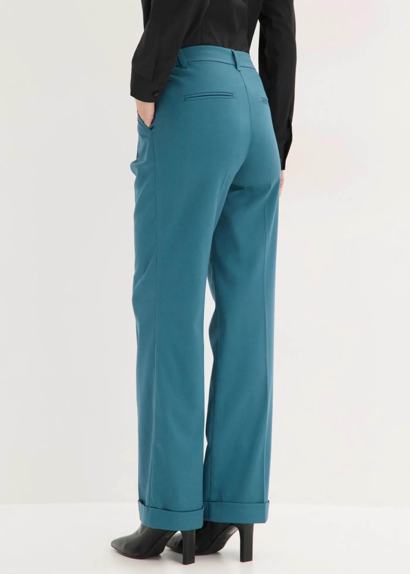 bonprix bonprix Pantalones|Tallas Pequeñas>Pantalón Marlene verde pimiento