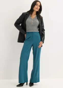 Mujer bonprix bonprix Pantalón Marlene con cinturilla cómoda