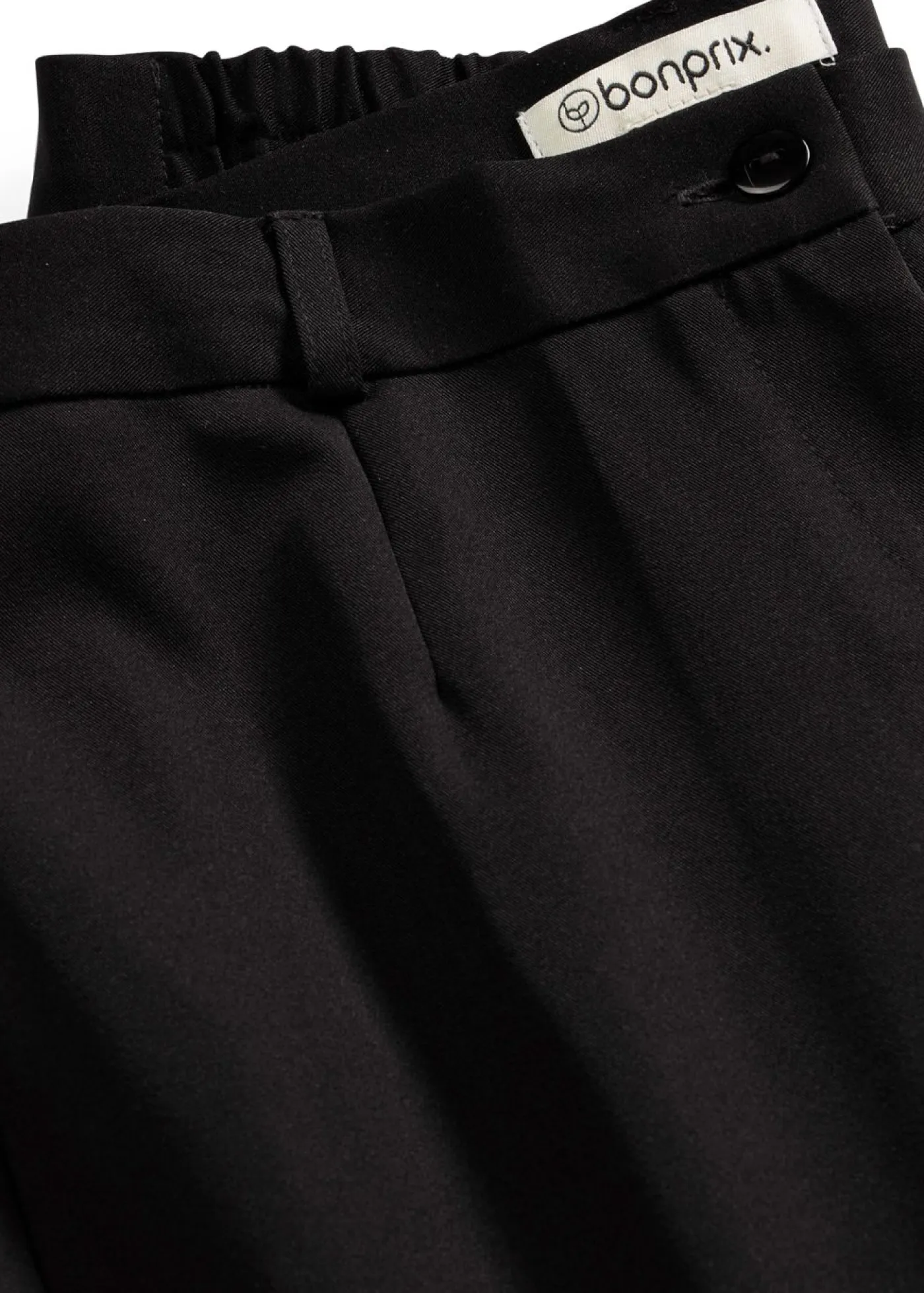 bonprix bonprix Pantalones>Pantalón Marlene con cinturilla cómoda Negro