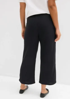Mujer bonprix bonprix Pantalón Marlene de muselina de algodón