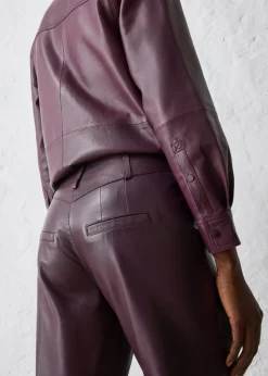Mujer bonprix bonprix Pantalón Marlene de napa de cordero