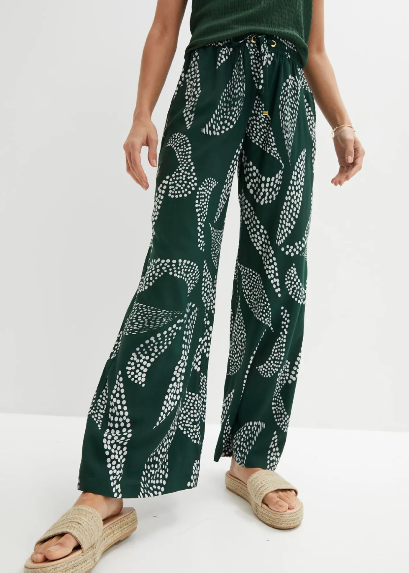 Mujer bonprix bonprix Pantalón Marlene de viscosa