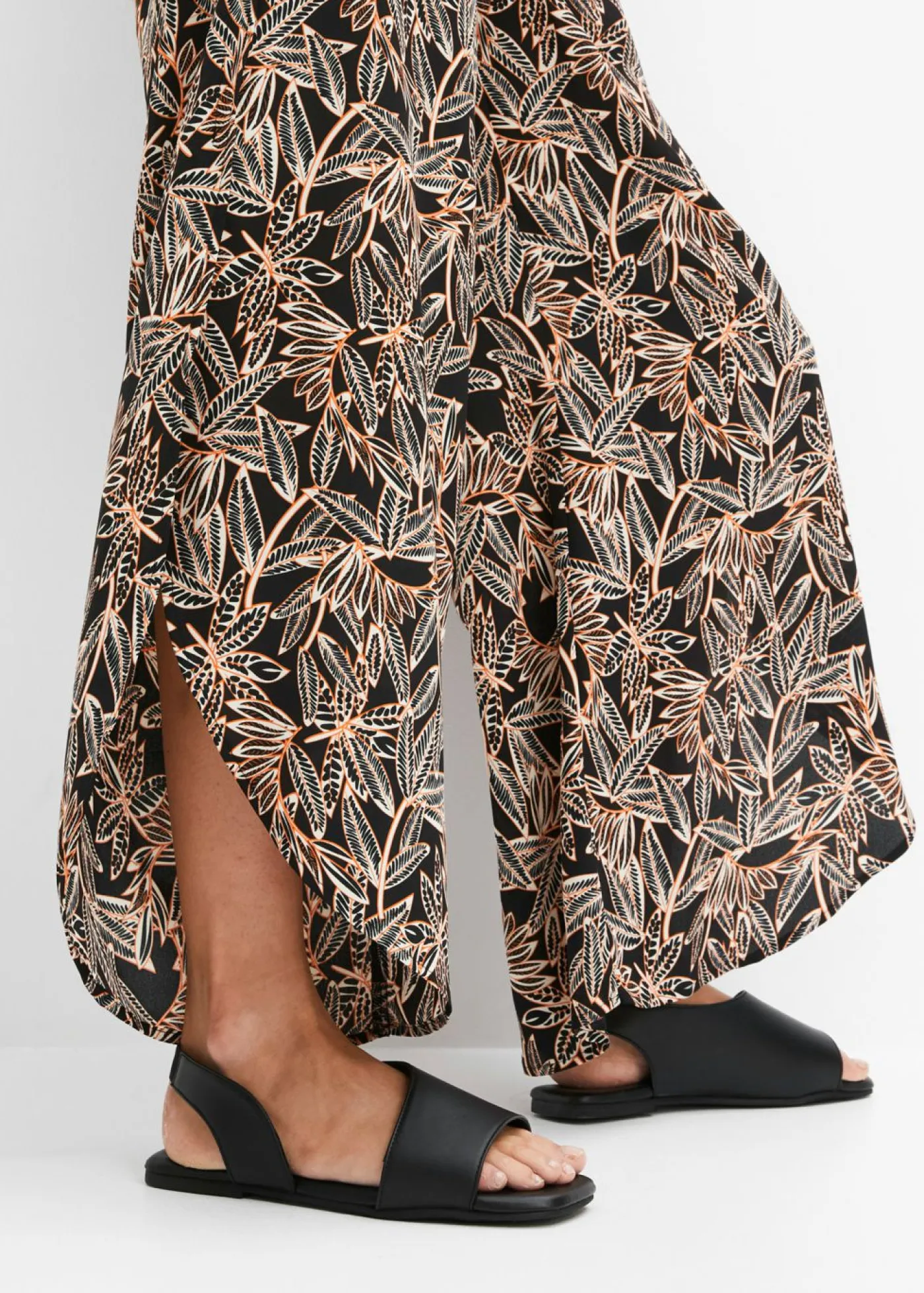 Mujer bonprix bonprix Pantalón palazzo con abertura