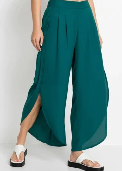 Mujer bonprix bonprix Pantalón palazzo con abertura
