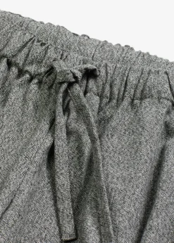 Mujer bonprix bonprix Pantalón palazzo con aspecto de lana