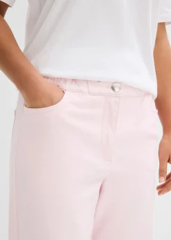 Mujer bonprix bonprix Pantalón palazzo con cinturilla cómoda y talle alto