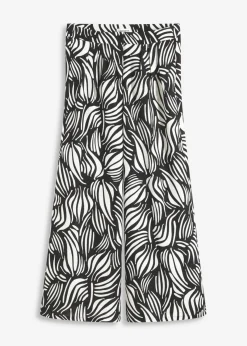 Mujer bonprix bonprix Pantalón palazzo con cintura cómoda