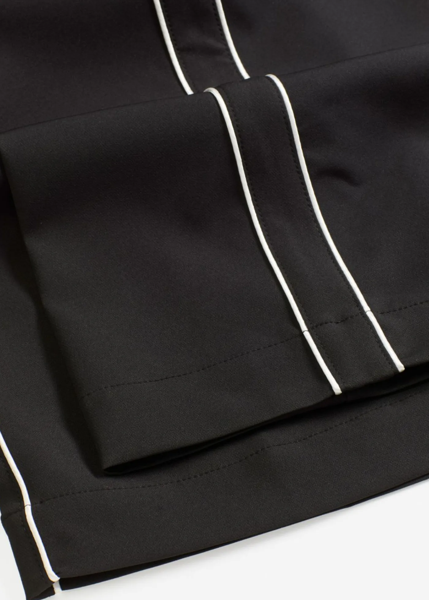 Mujer bonprix bonprix Pantalón palazzo con rayas decorativas