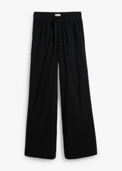 Mujer bonprix bonprix Pantalón palazzo de algodón puro