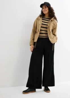 Mujer bonprix bonprix Pantalón palazzo de algodón puro