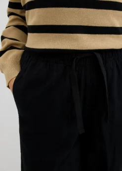 Mujer bonprix bonprix Pantalón palazzo de algodón puro