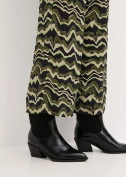 Mujer bonprix bonprix Pantalón palazzo de crepé de viscosa