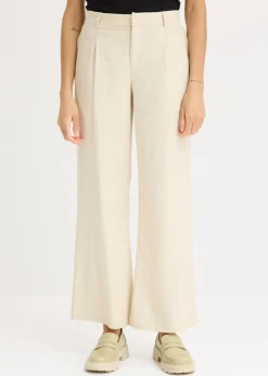 Mujer bonprix bonprix Pantalón palazzo de lino