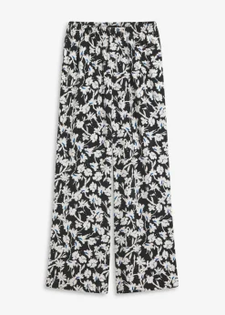 Mujer bonprix bonprix Pantalón palazzo de material estructurado