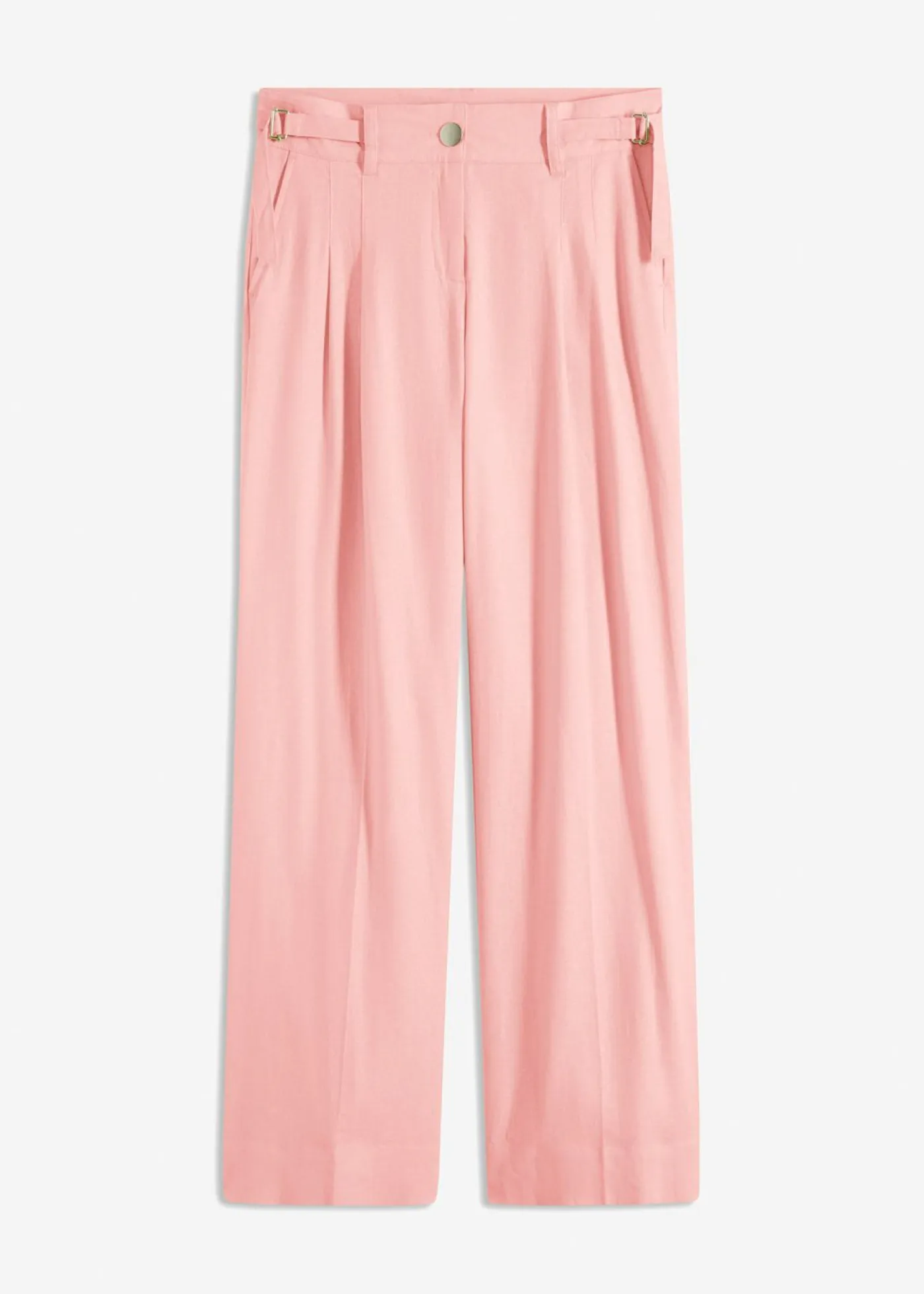 Mujer bonprix bonprix Pantalón palazzo de mezcla de lino ligero