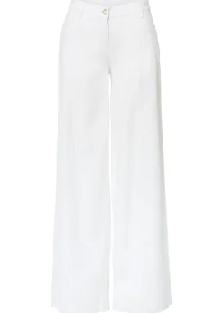 Mujer bonprix bonprix Pantalón palazzo de mezcla de lino