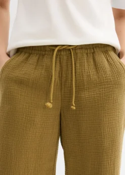 Mujer bonprix bonprix Pantalón palazzo de muselina