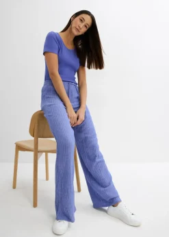 Mujer bonprix bonprix Pantalón palazzo de rayas