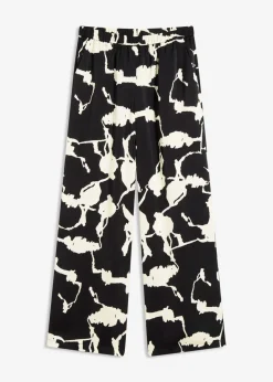 Mujer bonprix bonprix Pantalón palazzo de satén fluido