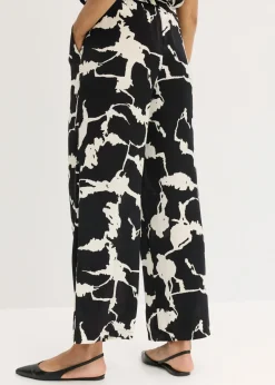 Mujer bonprix bonprix Pantalón palazzo de satén fluido