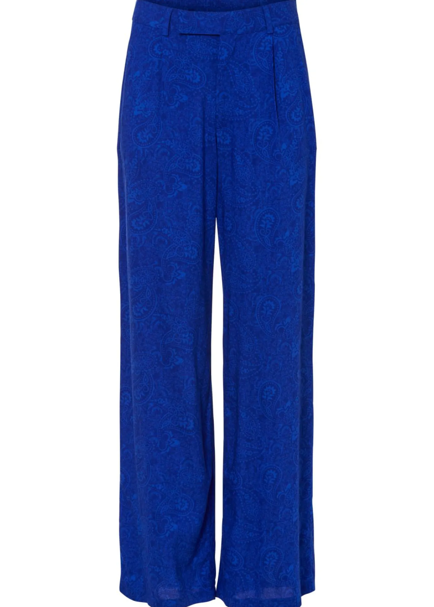bonprix bonprix Pantalones>Pantalón Palazzo de viscosa fluida Azul