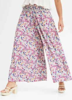 Mujer bonprix bonprix Pantalón Palazzo de viscosa fluida