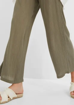 Mujer bonprix bonprix Pantalón Palazzo de viscosa suave