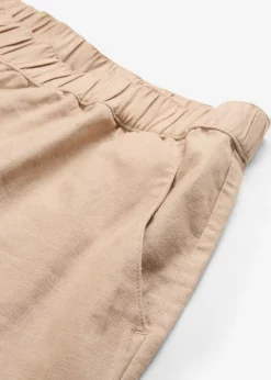 Mujer bonprix bonprix Pantalón pirata de mezcla de lino ligero