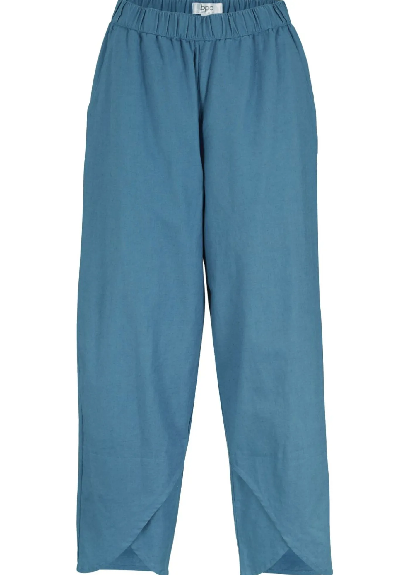 Mujer bonprix bonprix Pantalón pirata de mezcla de lino ligero