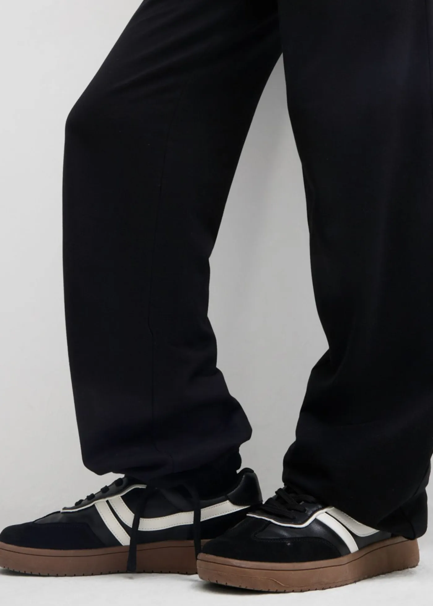 bonprix bonprix Premamá>Pantalón premamá de algodón orgánico puro con dobladillo ajustable Negro