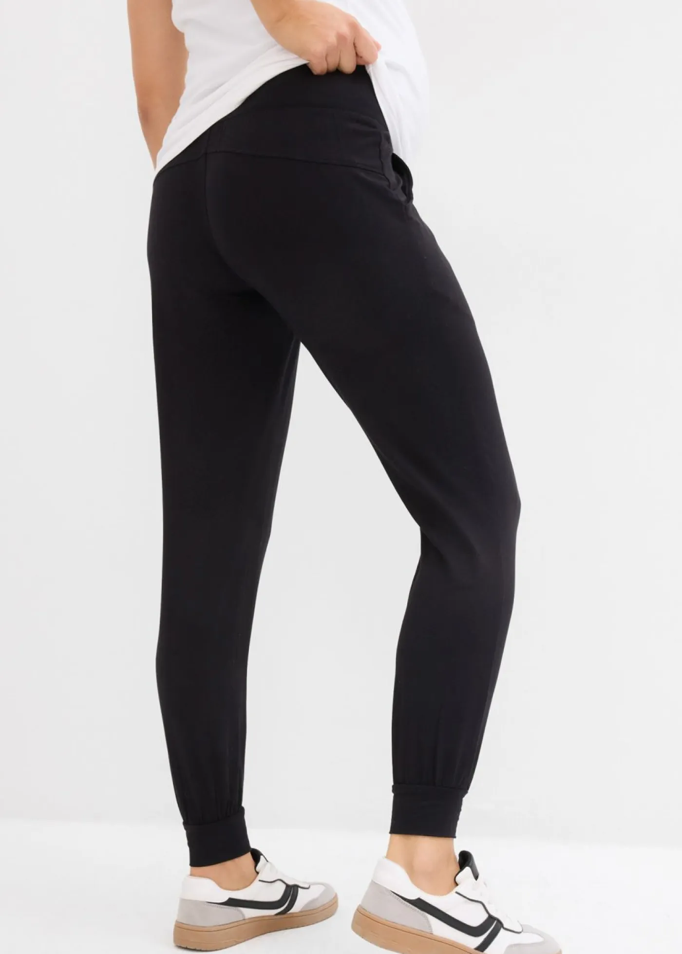 bonprix bonprix Premamá>Pantalón premamá para durante y después del embarazo Negro