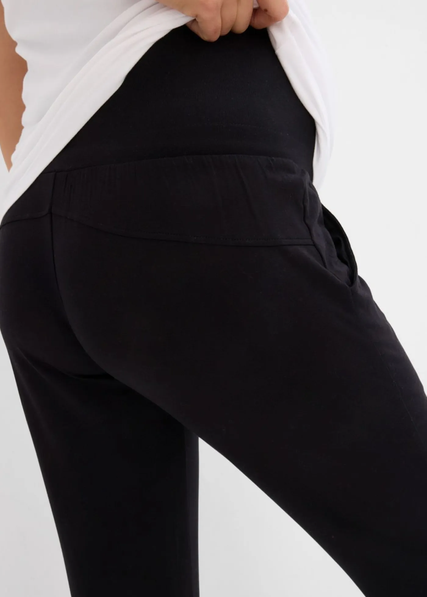 bonprix bonprix Premamá>Pantalón premamá para durante y después del embarazo Negro