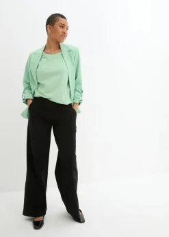 Mujer bonprix bonprix Pantalón Punto di Roma con cintura cómoda