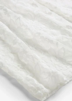 bonprix bonprix Pantalones>Pantalón sin cierre con encaje Blanco