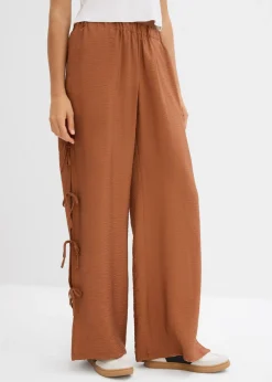 Mujer bonprix bonprix Pantalón sin cierre con lazos
