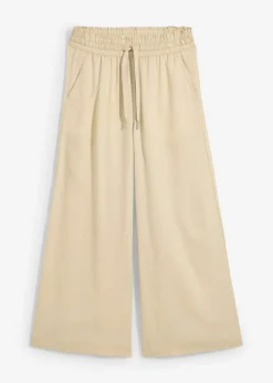 Mujer bonprix bonprix Pantalón sin cierre de lyocell 7/8