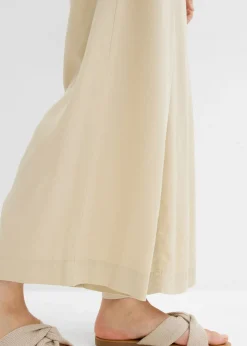 Mujer bonprix bonprix Pantalón sin cierre de lyocell 7/8