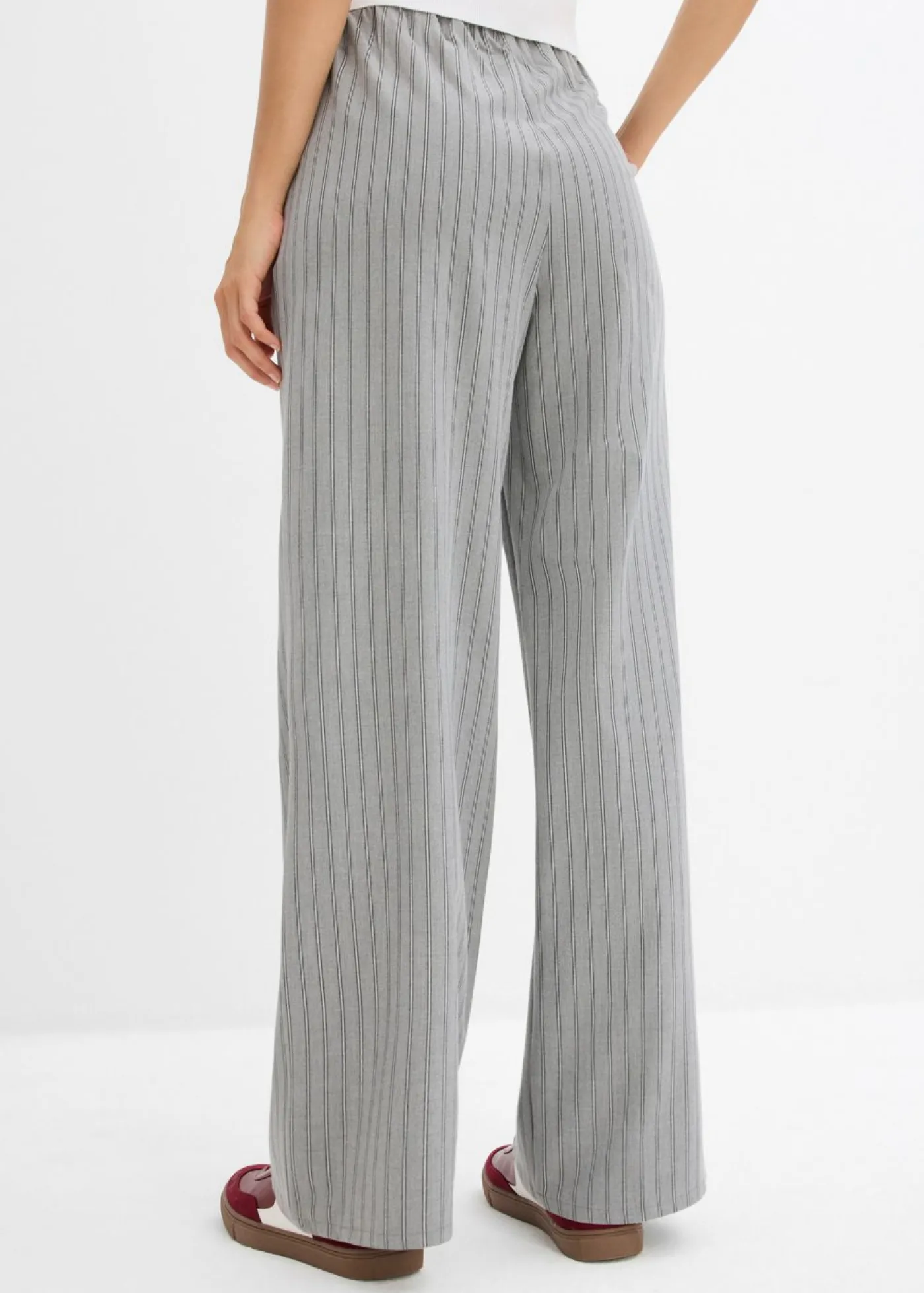 Mujer bonprix bonprix Pantalón sin cierre de tejido fluido