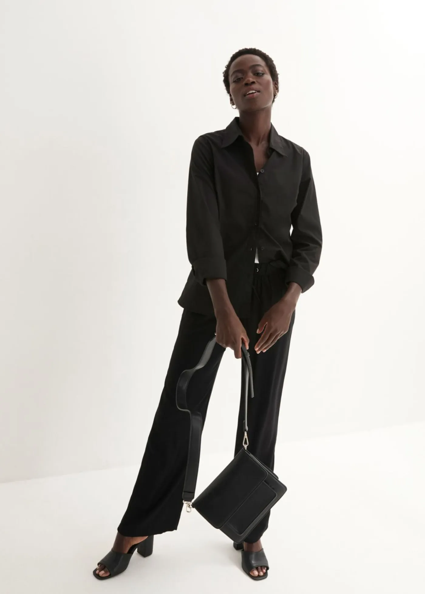 Mujer bonprix bonprix Pantalón sin cierre de viscosa