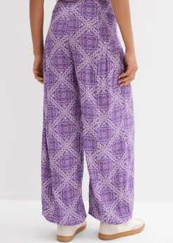 Mujer bonprix bonprix Pantalón sin cierre de viscosa fluida