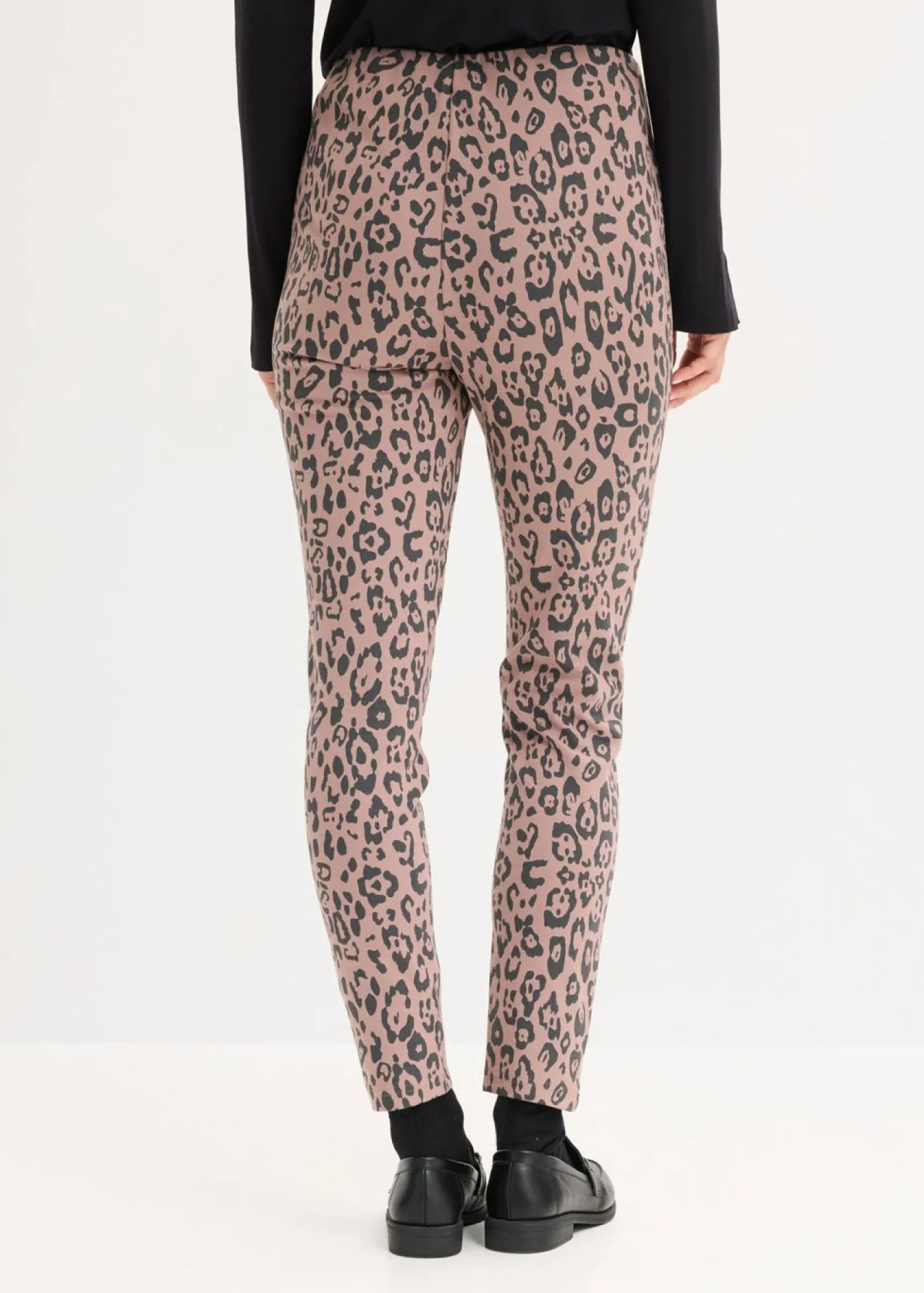 Mujer bonprix bonprix Pantalón sin cierre de viscosa de Punto di Roma