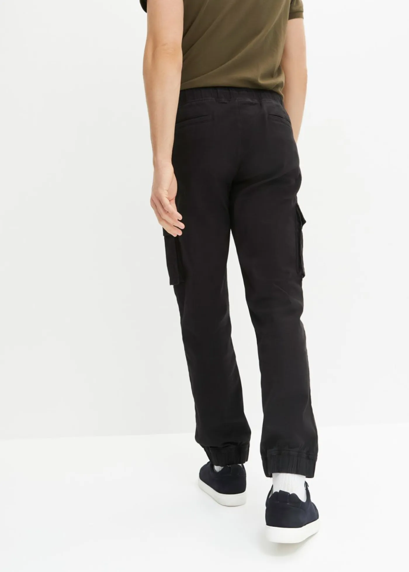 Hombre bonprix bonprix Pantalón sin cierre tipo cargo con recto y regular