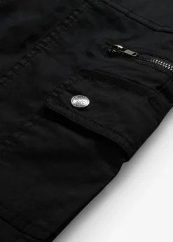 Mujer bonprix bonprix Pantalón tipo cargo de algodón, mid waist