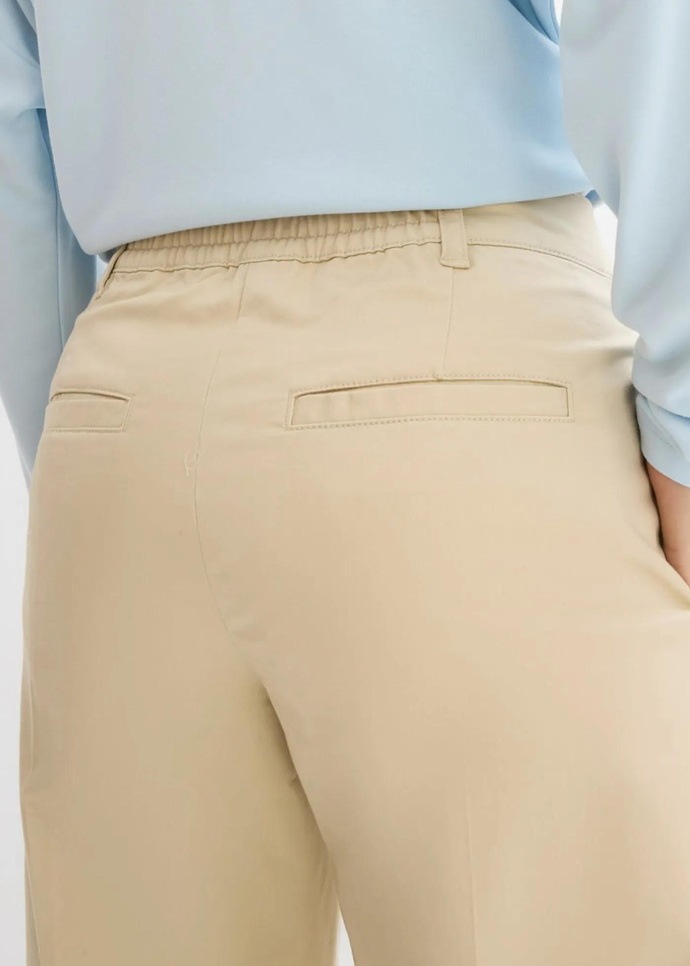 bonprix bonprix Pantalones>Pantalón tipo chino Arena claro