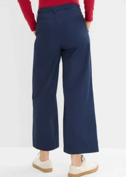 Mujer bonprix bonprix Pantalón tobillero de algodón puro