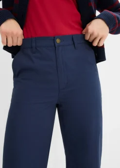 Mujer bonprix bonprix Pantalón tobillero de algodón puro
