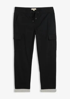 Hombre bonprix bonprix Pantalón térmico con corte relajado y diseño tapered