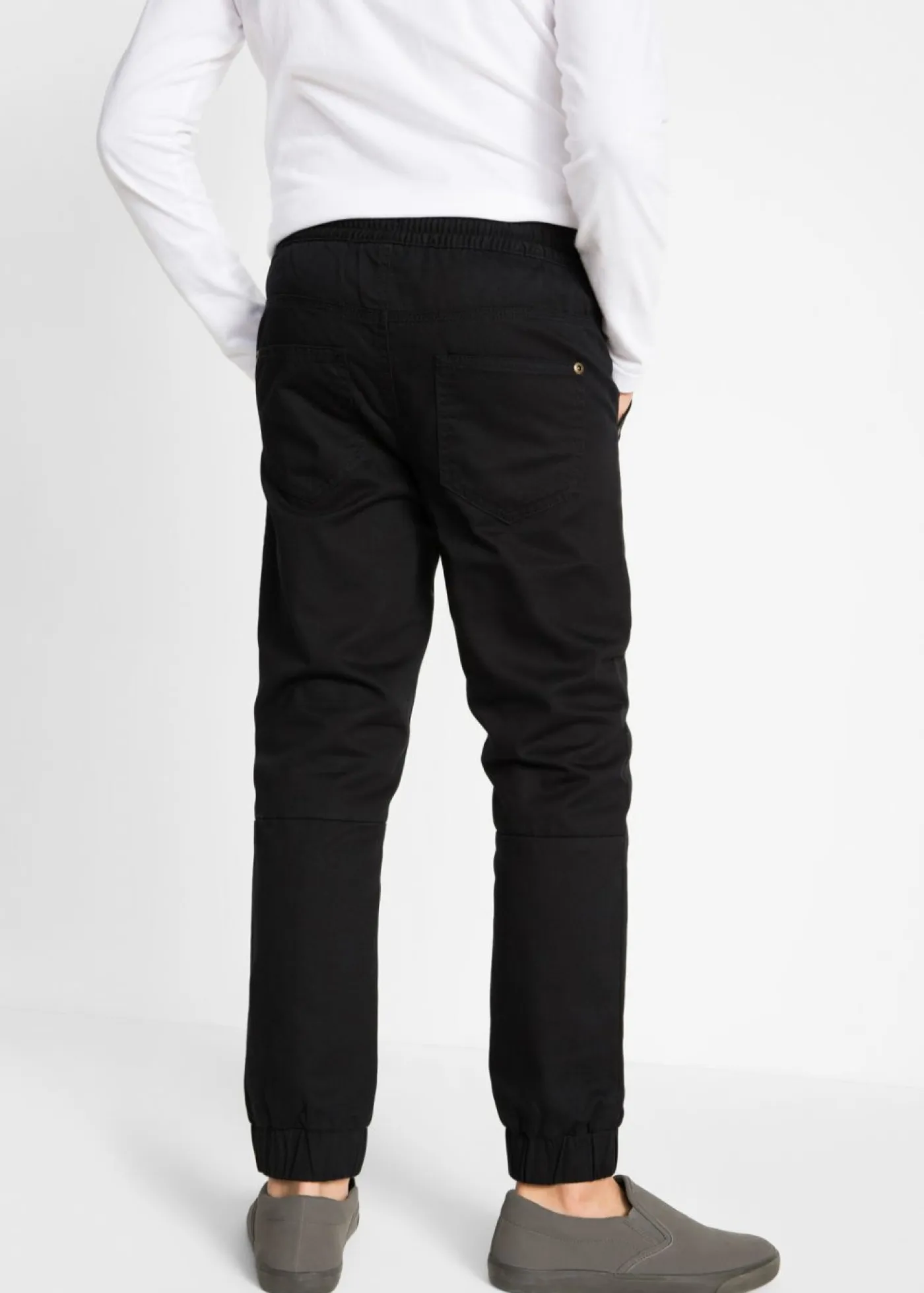 bonprix bonprix Ropa 9 A 16 Años·Pantalones|Ropa 9 A 16 Años·Chaquetas Y Ropa Outdoor>Pantalón térmico con forro de punto y corte regular Negro