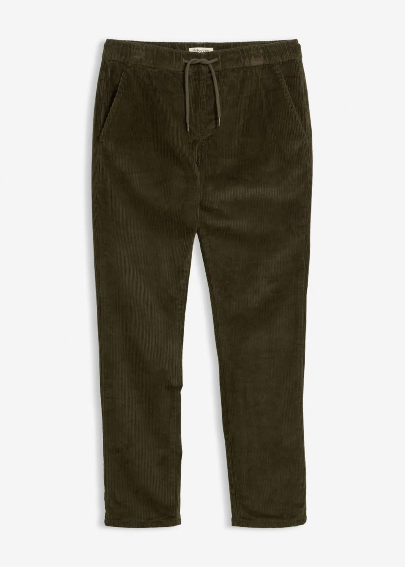 Hombre bonprix bonprix Pantalón térmico de pana con corte regular, forro de franela y diseño recto