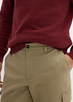 Hombre bonprix bonprix Pantalón térmico elástico de corte recto y estilo cargo